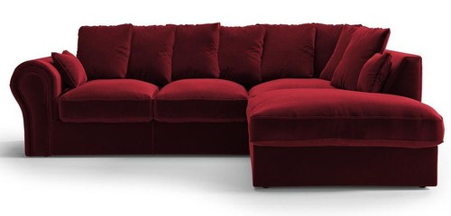 Rot couchgarnitur set - 3-2-1,