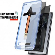 Privacy Samsung Galaxy S25 S24 Edge Ultra Plus Anbringhilfe Easy Install Antispy