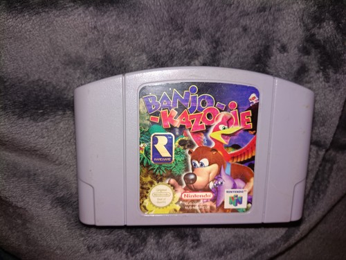 N64 banjo kazooie - banjo-kazooie, nintendo