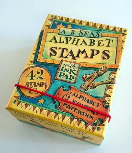 Stempelset alphabet - stempelset,