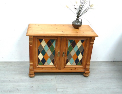 Weichholz halbschrank - weichholz,