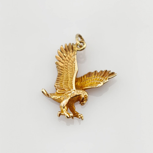 Anhänger gold adler - gold,