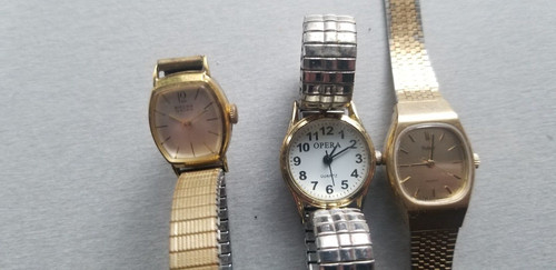 Vintage damen armbanduhren - 3, x