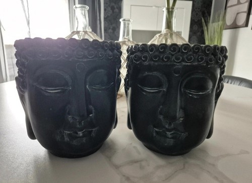 Buddha köpfe deko - köpfe,