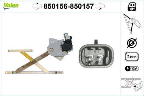 Fensterheber valeo 850156 12v - valeo,