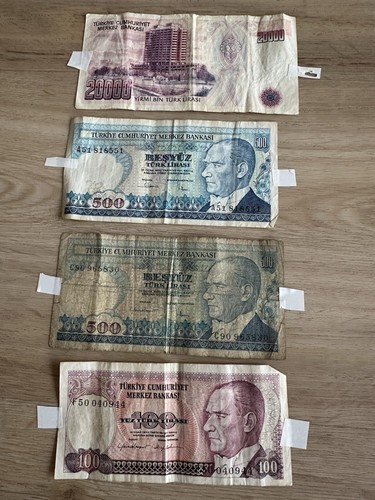 Alte geldscheine türkei - alte,