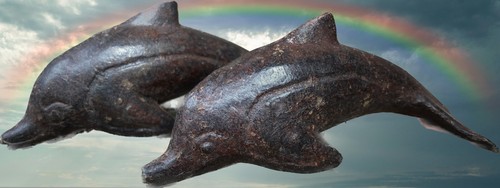2er set 5cm dolphin delfin - 8,5cm,