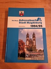 Adressbuch Stadt Magdeburg 1994/95 - Adressbuch - 1. Ausgabe seit 43 Jahren