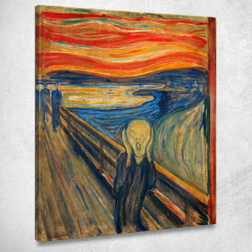 Der schrei edvard - der, munch,