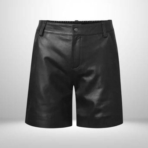 Herren echtes schwarzes leder - echtes,