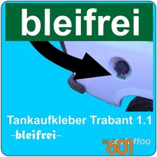 Aufkleber bleifrei für