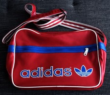 Adidas Airliner Tasche Umhängetasche Vintage Rot Red 80er 90er Rar Original!