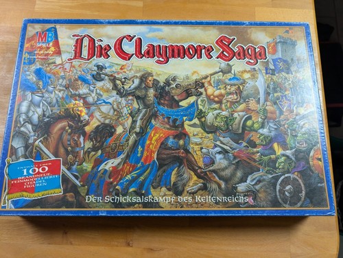 Die claymore saga - claymore, brettspiel