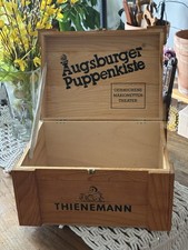 Augsburger Puppenkiste Holzkiste