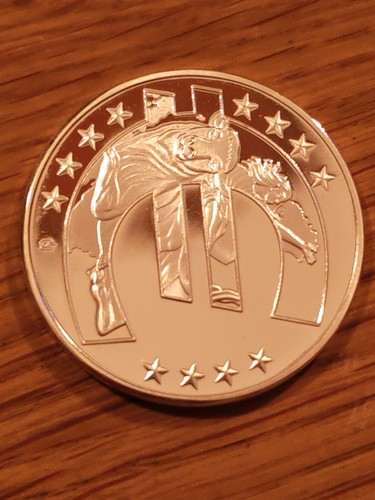Gedenkmedaille zum thema 10 - gedenkmedaille,