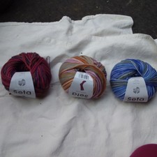 Lana GROSSA Seta  Sockenwolle 4 fach  300 g