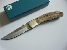 Taschenmesser von PARFORCE, stainless 440C, Horngriffschalen, unbenutzt