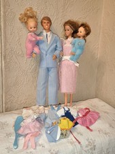 Cl)Alte Barbie Heart Family Sammlung Mattel 80er