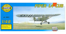 SMER 1/48 Piper Cub Modell Set