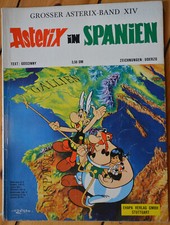 Asterix Band 14, Asterix in Spanien, Dt. Erstauflage von 1973 (3,50 DM)