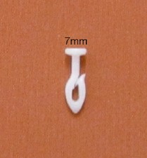 Gardinenhaken Steckgleiter 7mm