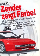 ZENDER Ferrari BMW VW Mercedes
