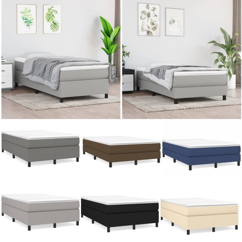 Stoff boxspringbett mit - boxspringbett,