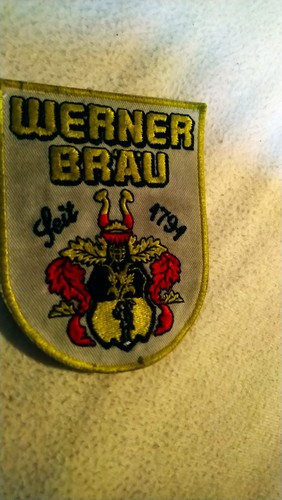 Aufnäher werner bräu - aufnäher,