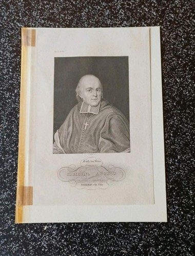 Stahlstich 1845 erzbischof - ca.,