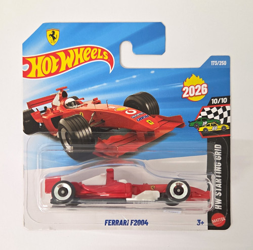 Hot wheels ferrari - hot, f2004