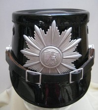 Polizei Nordrhein-Westfalen Tschako Polizeihelm ALT ! Police Shako OLD !