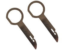 2 X Autoradio Ausbau Schlüssel Bügel Entriegelung Werkzeug VW Audi Ford Mercedes