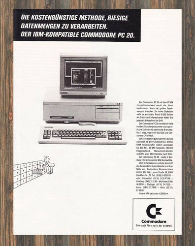 Commodore reklame - 20,