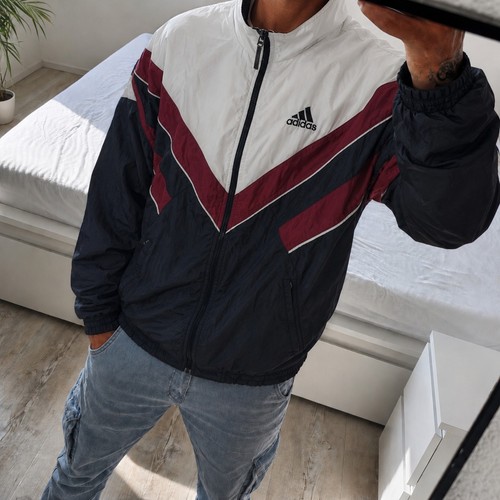 Adidas vintage windbreaker - adidas,