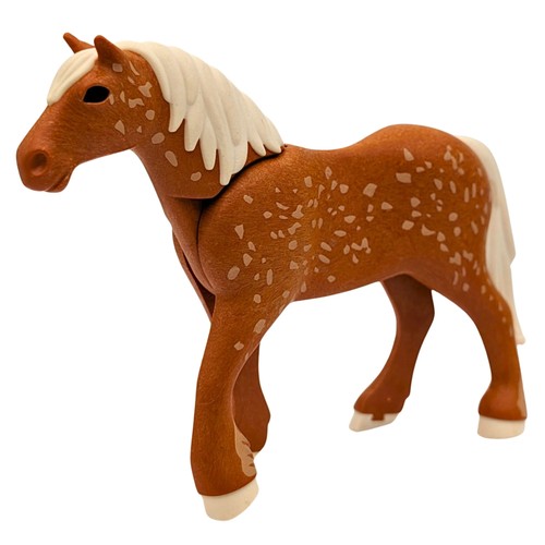 Playmobil pferd hellbraun - pferd,