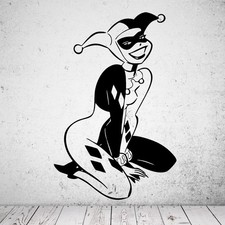 Wandtattoo DC Comic Harley Quinn - Aufkleber für die Wand
