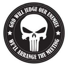 2x Punisher 10cm Totenkopf