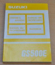 Suzuki 500 fahrerhandbuch - suzuki, gs