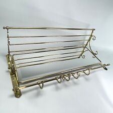 ART DECO Garderobe Wandgarderobe 1930er Jahre Messing ca. 100 cm