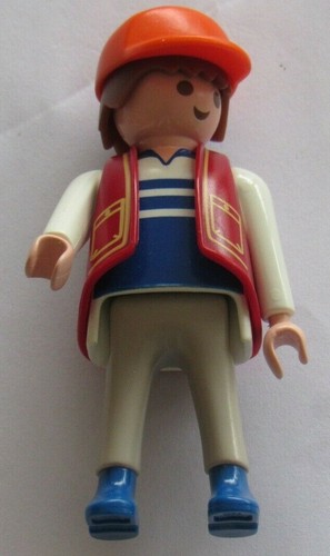 Playmobil mann figur - figur, mütze