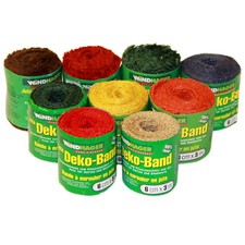 9x Jute Dekoband Juteband Band Deko Winterschutz Garten Mischpaket Windhager 