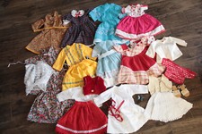 Puppenkleidung für 60cm Puppe selbstgenäht Kleider Outfits Handemade Bekleidung