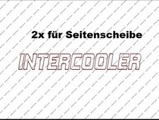 Dekor Aufkleber Intercooler