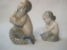 2 x Royal Copenhagen Figur