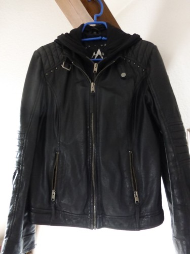Damen lederjacke m - , im