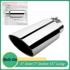 Stainless Steel Exhaust Tip 5"
