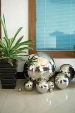 Edelstahl Kugel Deko Rosenkugel Garten poliert 4-100 cm