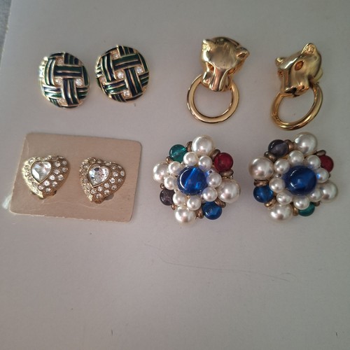 Vintage ohrclips konvolut - ohrclips,