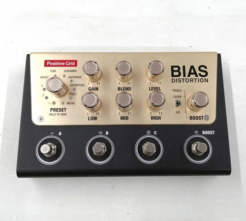 Positive grid bias verzerrung - positive,