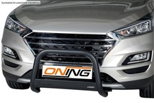 Frontbügel Edelstahl SCHWARZ